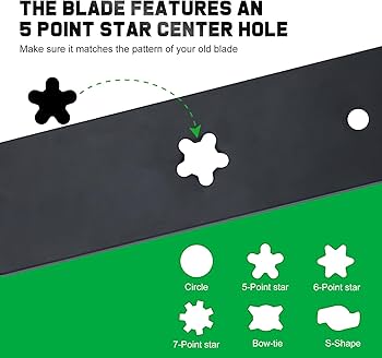 Amazon.com : Grasscool Z254F 54 inch High Lift Blades for Hus